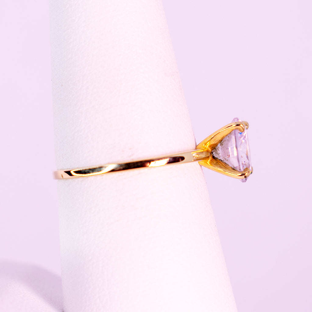 10 K Gold Ring Celestial Light - Mar y Sol Jewelry