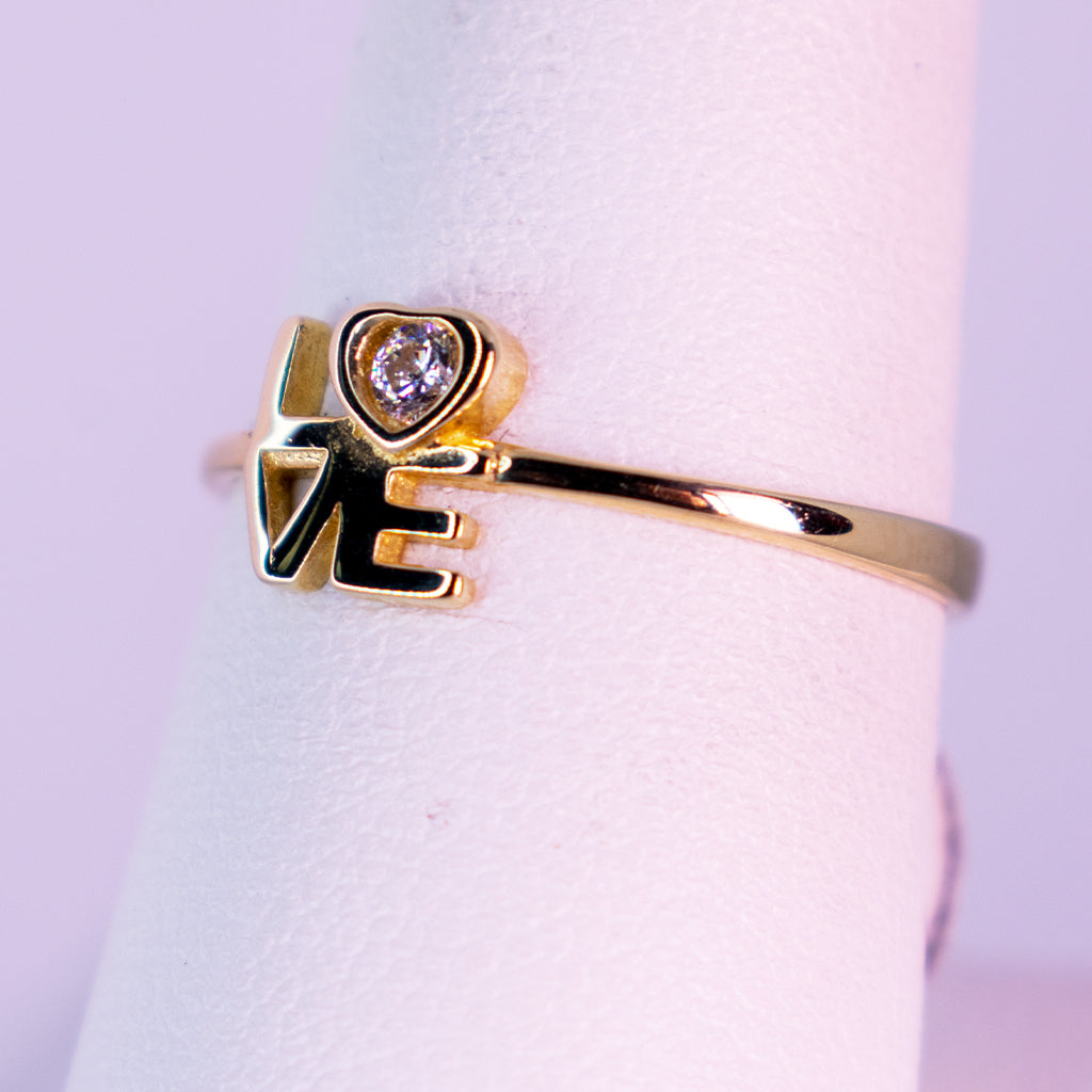 10 k Gold Ring Eternal Love - Mar y Sol Jewelry