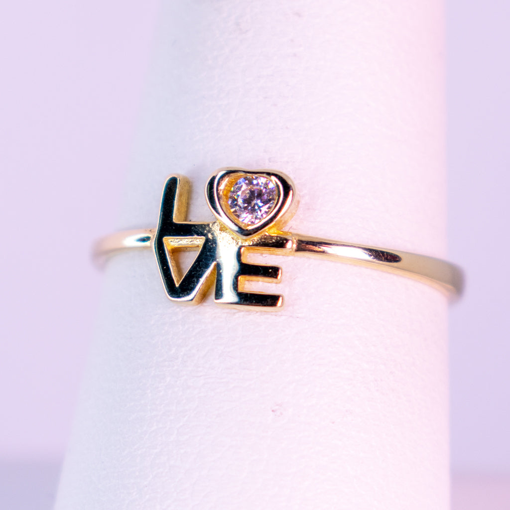 10 k Gold Ring Eternal Love - Mar y Sol Jewelry