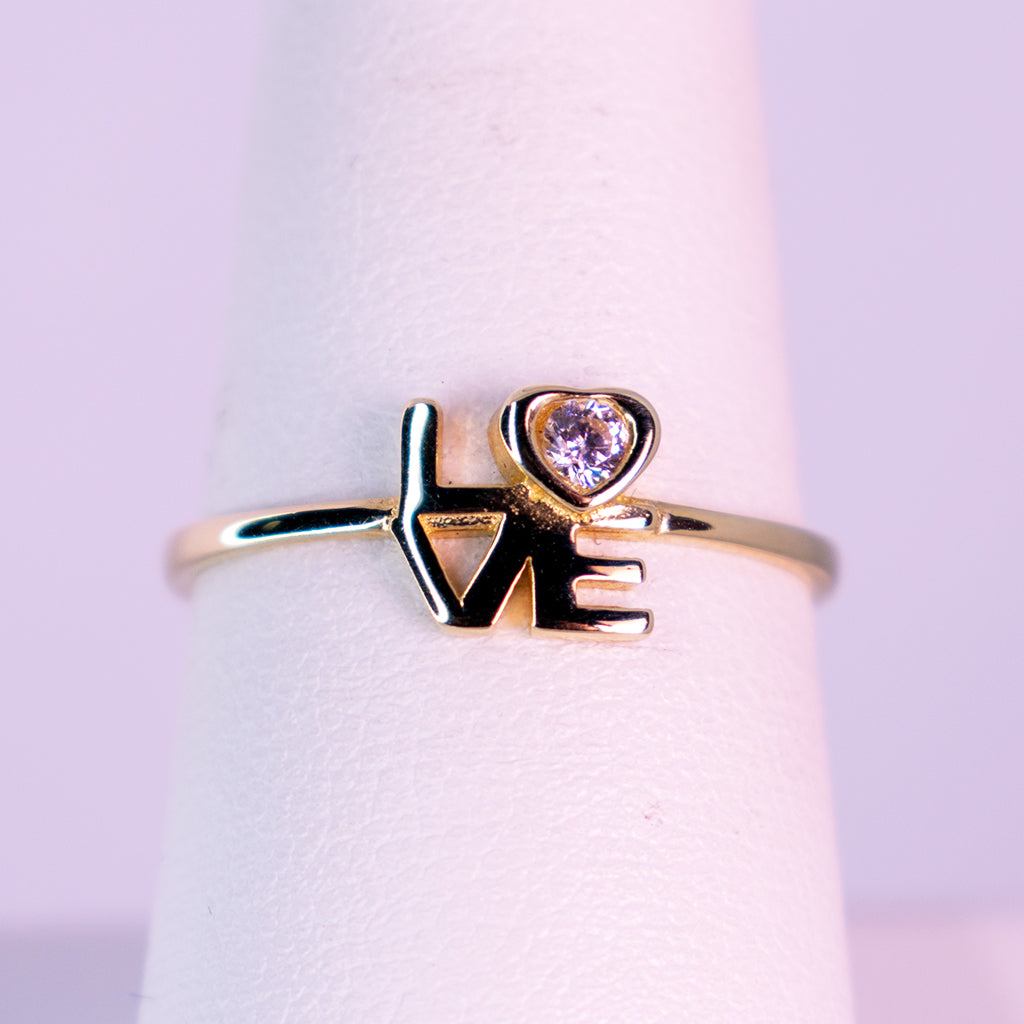 10 k Gold Ring Eternal Love - Mar y Sol Jewelry