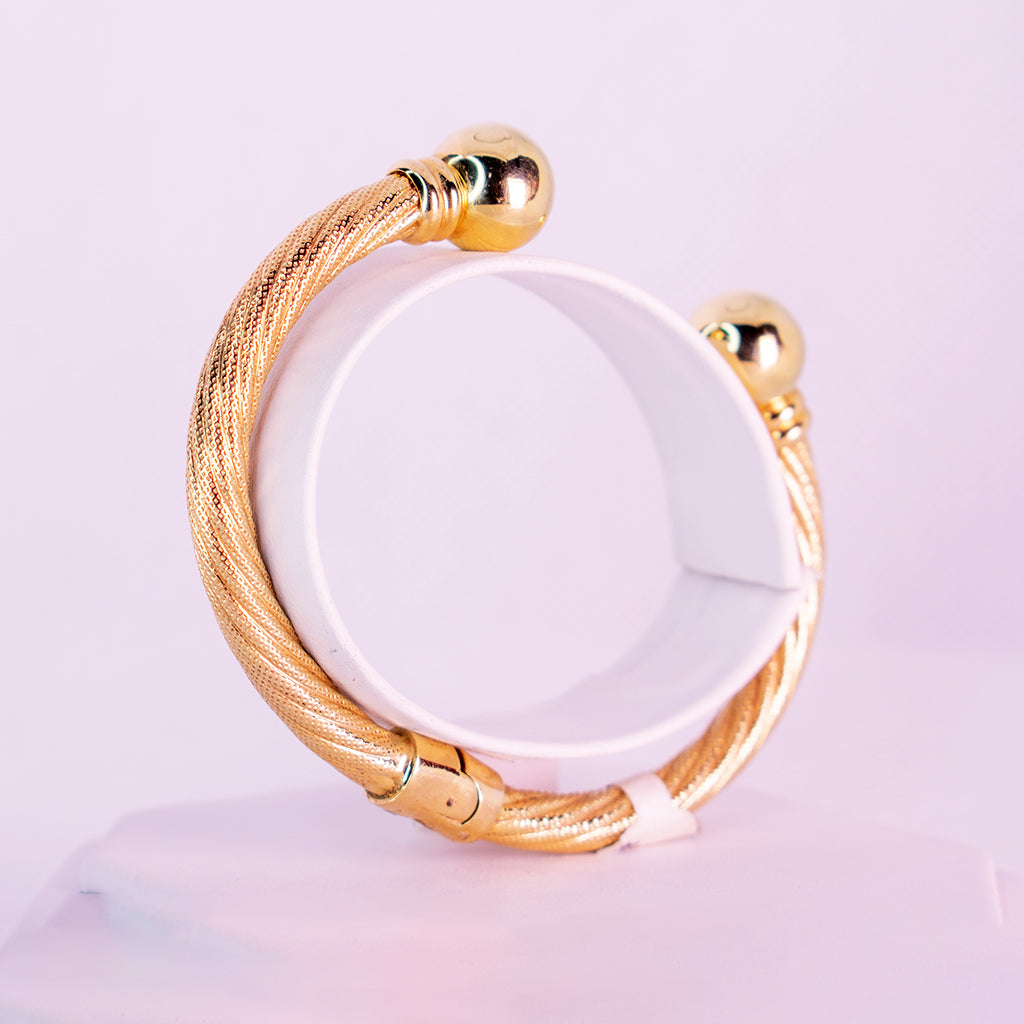 10k gold classic bracelet Eternity - Mar y Sol Jewelry