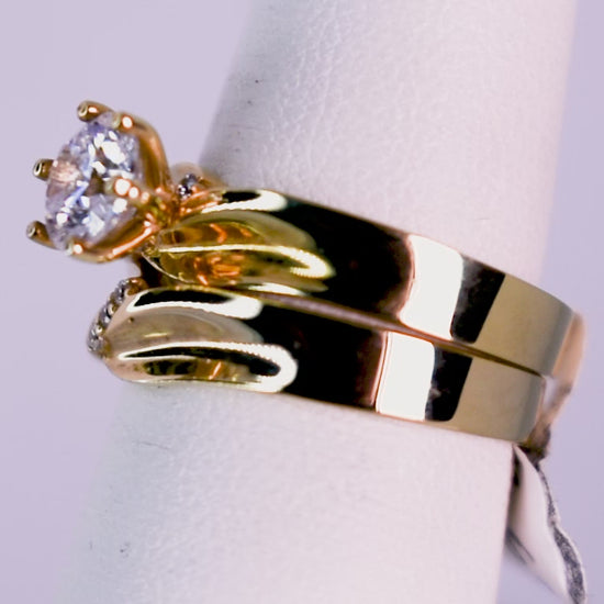 10 K gold rings Eternal Promise - Mar y Sol Jewelry